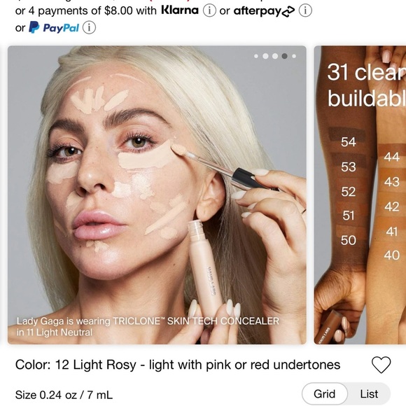 Haus Labs By Lady Gaga Light Rosy Concealer - Picture 5 of 7